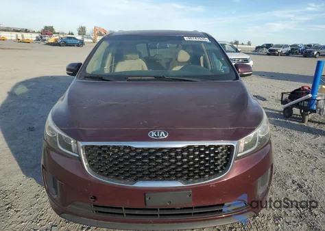 2016 Kia Sedona Lx из США, поврежденный, VIN KNDMB5C18G6113327
